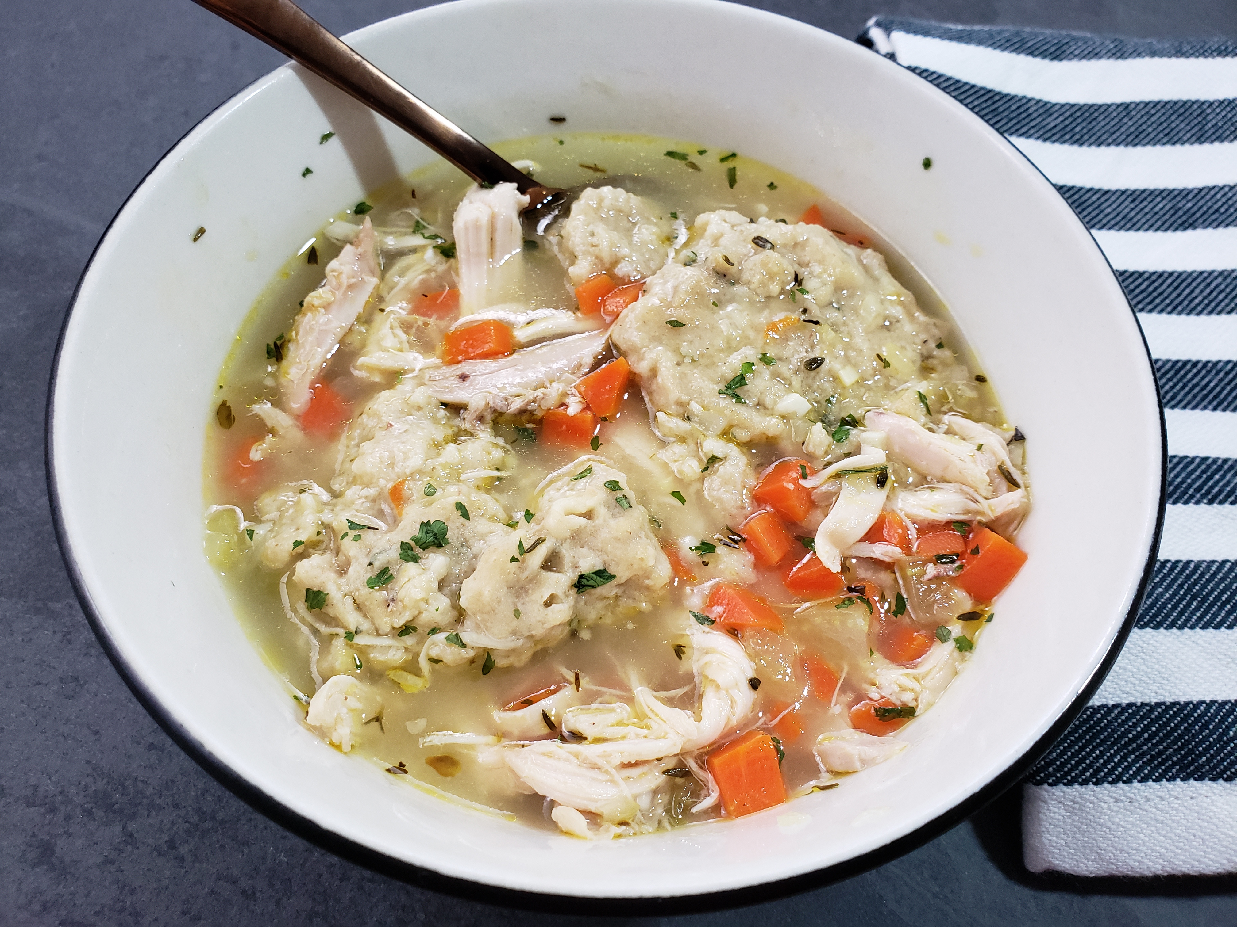 Easy Chicken and Dumplings Recipe — Eat This Not That